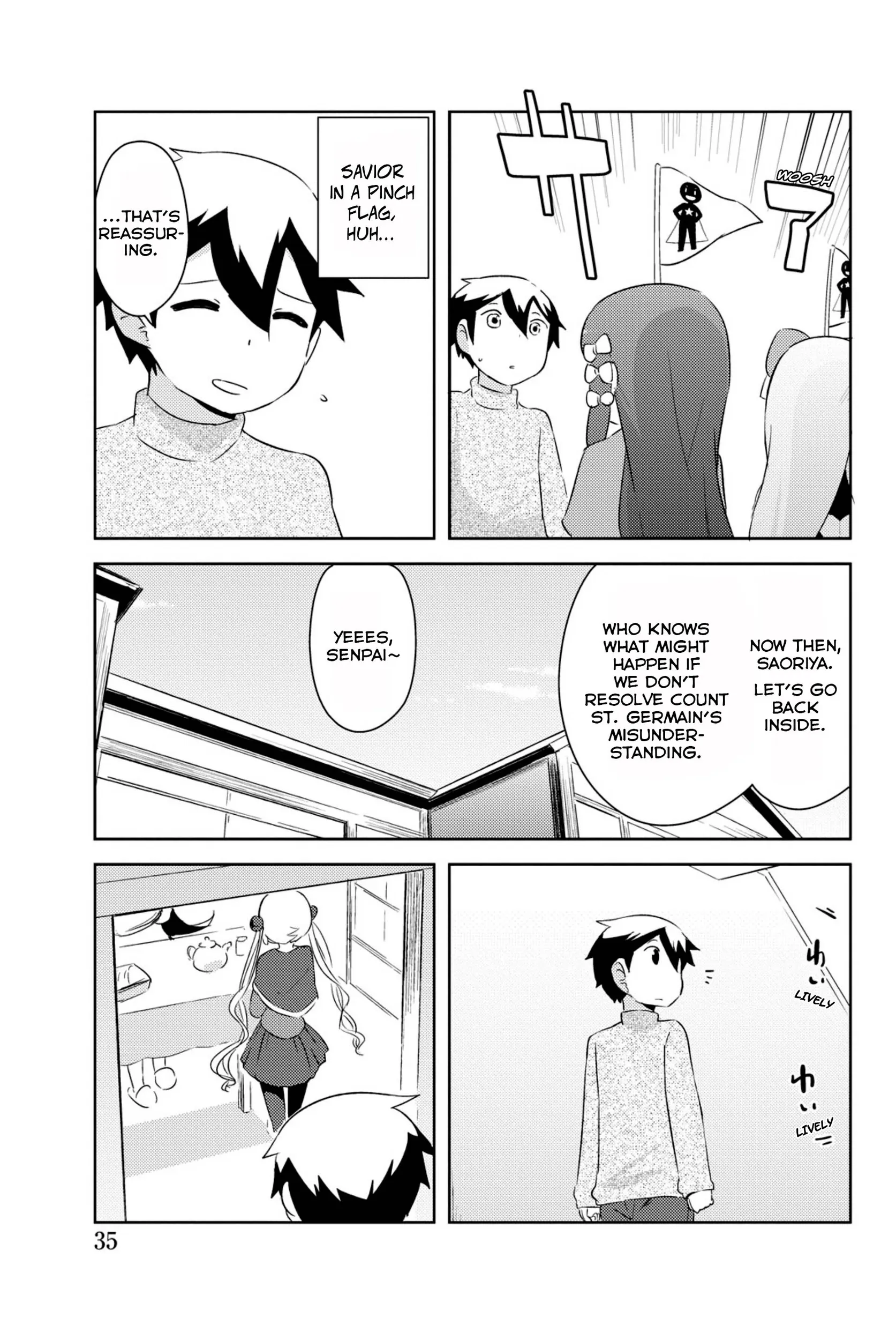 Kanojo ga Flag o Oraretara Chapter 35 page 32 - 