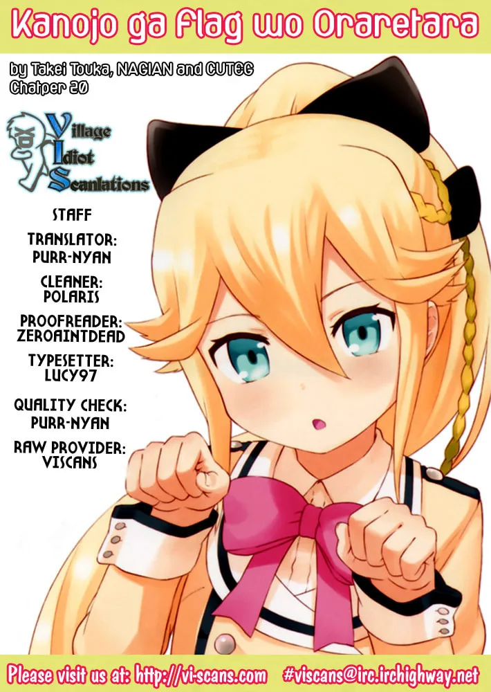 Kanojo ga Flag wo Oraretara Chapter 20 page 1 - 