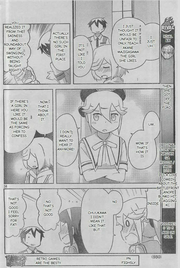 Kanojo ga Flag wo Oraretara Chapter 24 page 34 - 