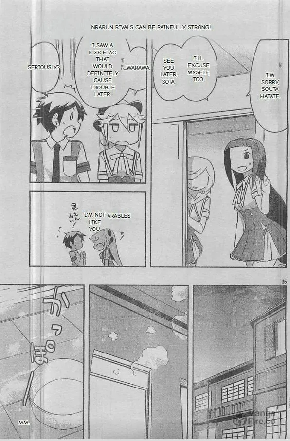 Kanojo ga Flag wo Oraretara Chapter 24 page 35 - 