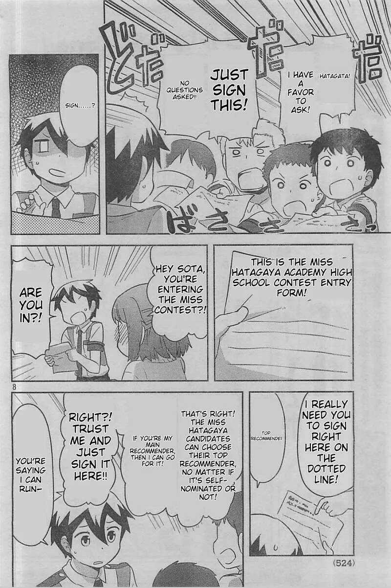 Kanojo ga Flag wo Oraretara Chapter 24 page 8 - 