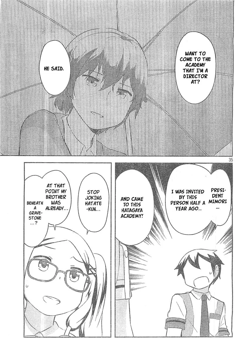 Kanojo ga Flag wo Oraretara Chapter 27 page 34 - 