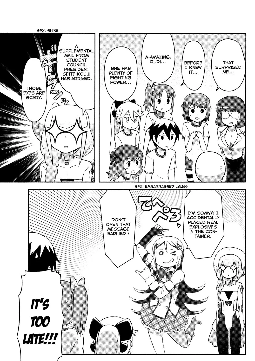 Kanojo ga Flag wo Oraretara Chapter 7 page 54 - 