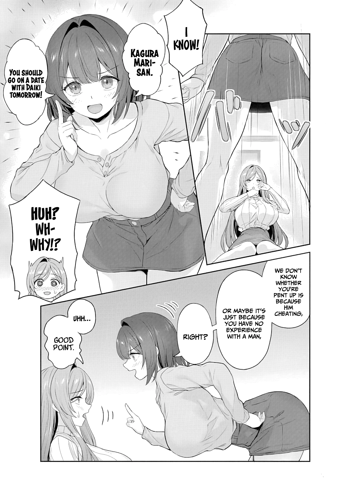 Kanojo ga Harem wo Susumete Kuru. Chapter 2.1 page 15 - 