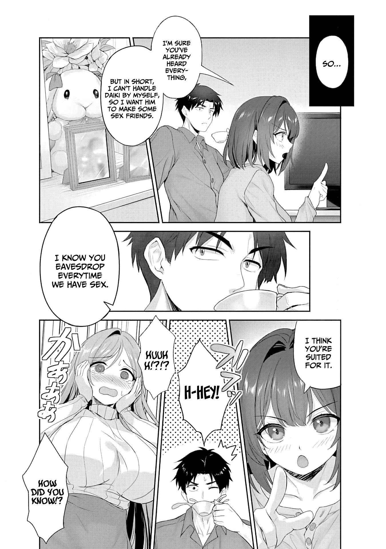 Kanojo ga Harem wo Susumetekuru Chapter 2.1 page 10 - 