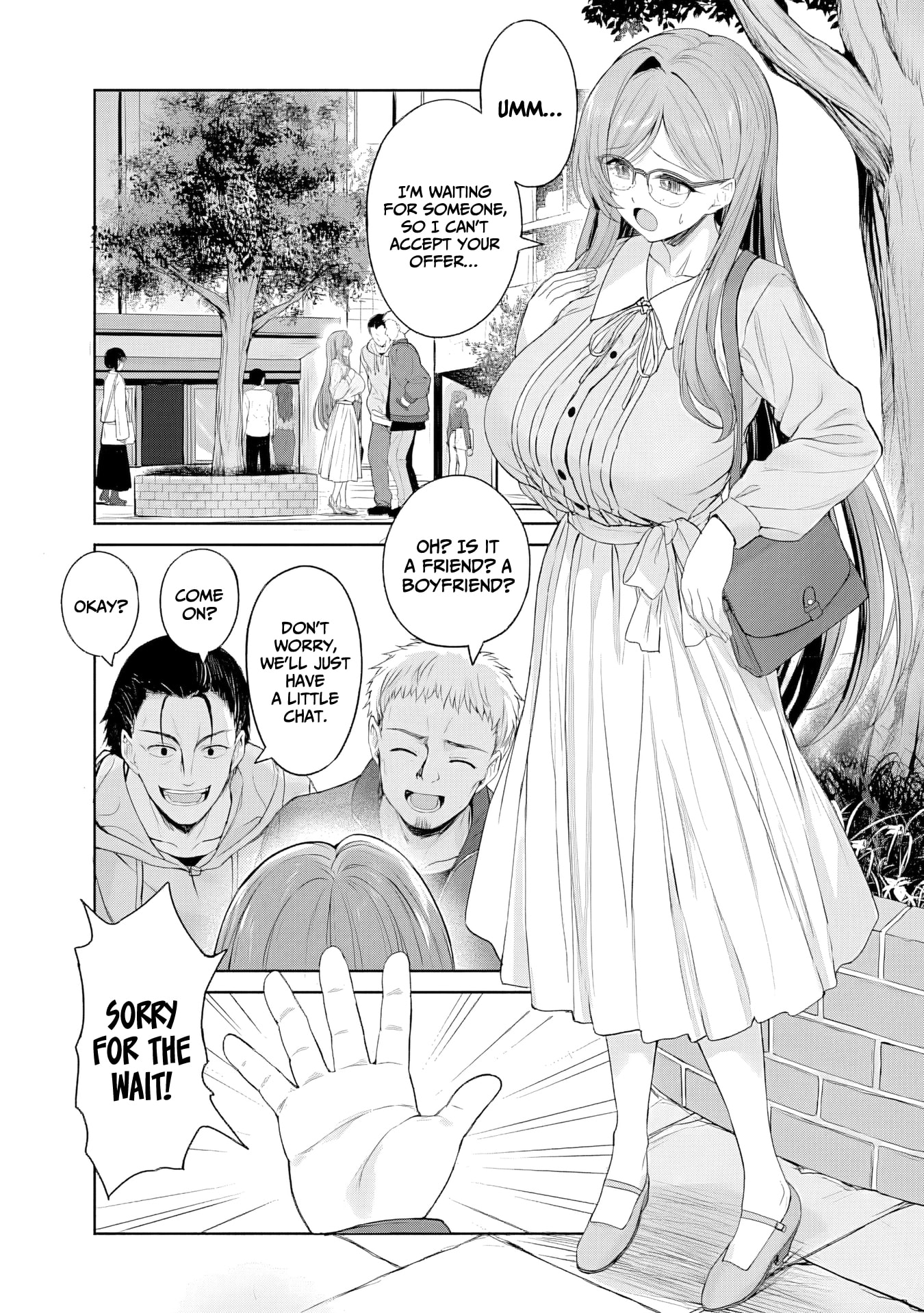 Kanojo ga Harem wo Susumetekuru Chapter 2.2 page 3 - 