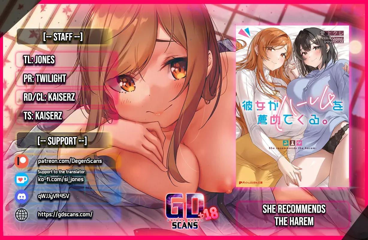 Kanojo ga Harem wo Susumetekuru Chapter 5.2 page 1 - 