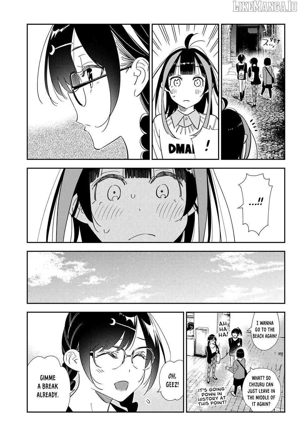Kanojo, Okarishimasu Chapter 391 page 8 - 