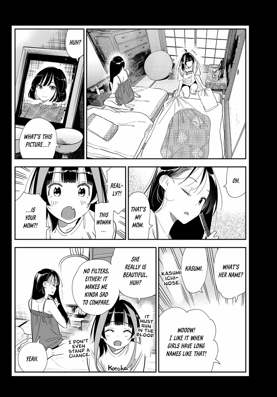 Kanojo, Okarishimasu Chapter 392 page 11 - 