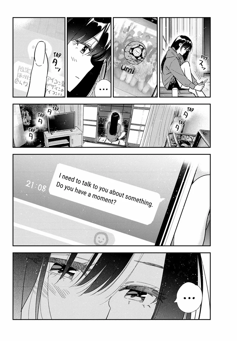 Kanojo, Okarishimasu Chapter 392 page 21 - 