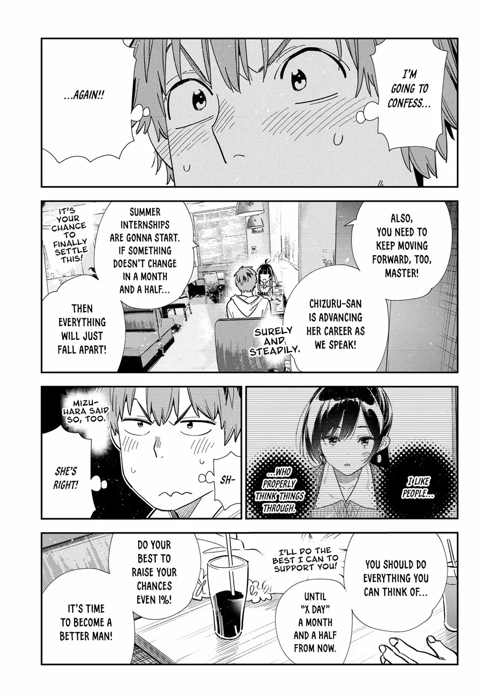 Kanojo, Okarishimasu Chapter 392 page 8 - 