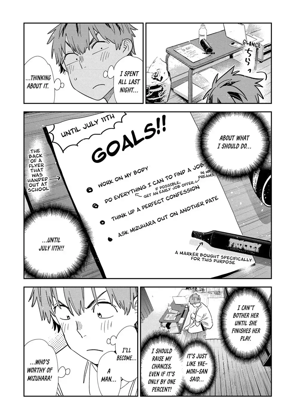 Kanojo, Okarishimasu Chapter 393 page 11 - 