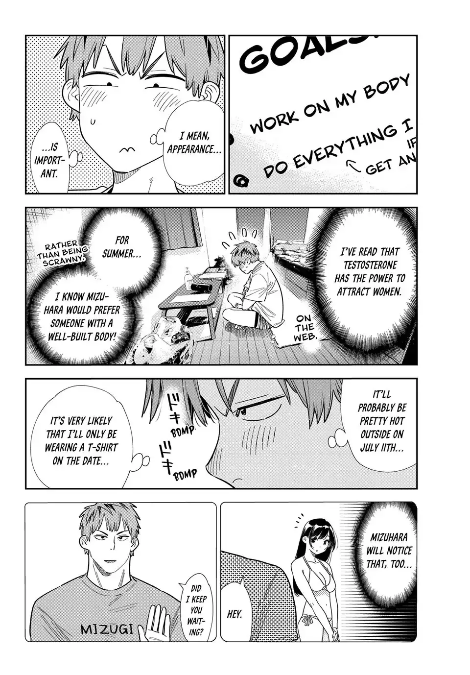 Kanojo, Okarishimasu Chapter 393 page 12 - 