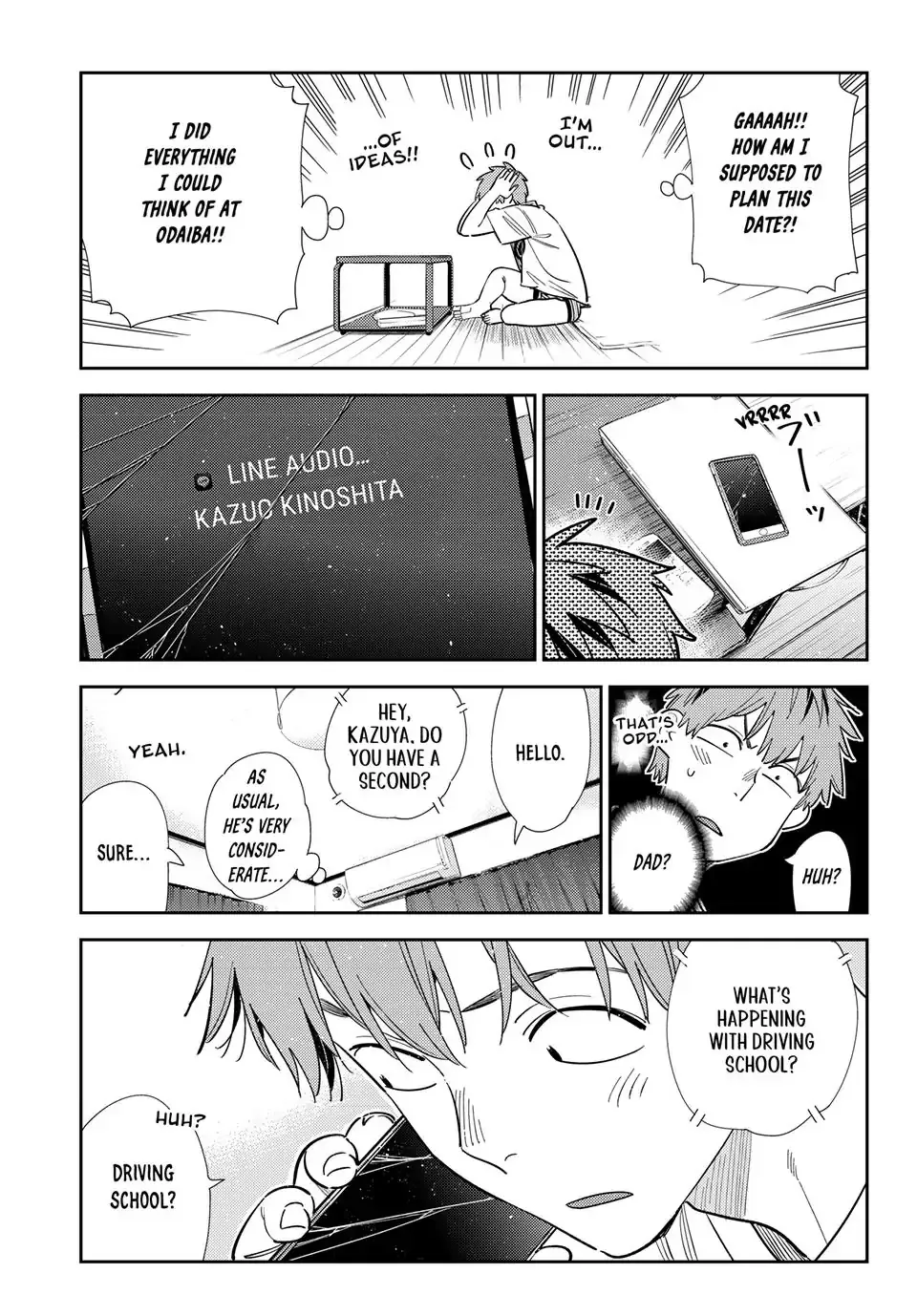 Kanojo, Okarishimasu Chapter 393 page 15 - 