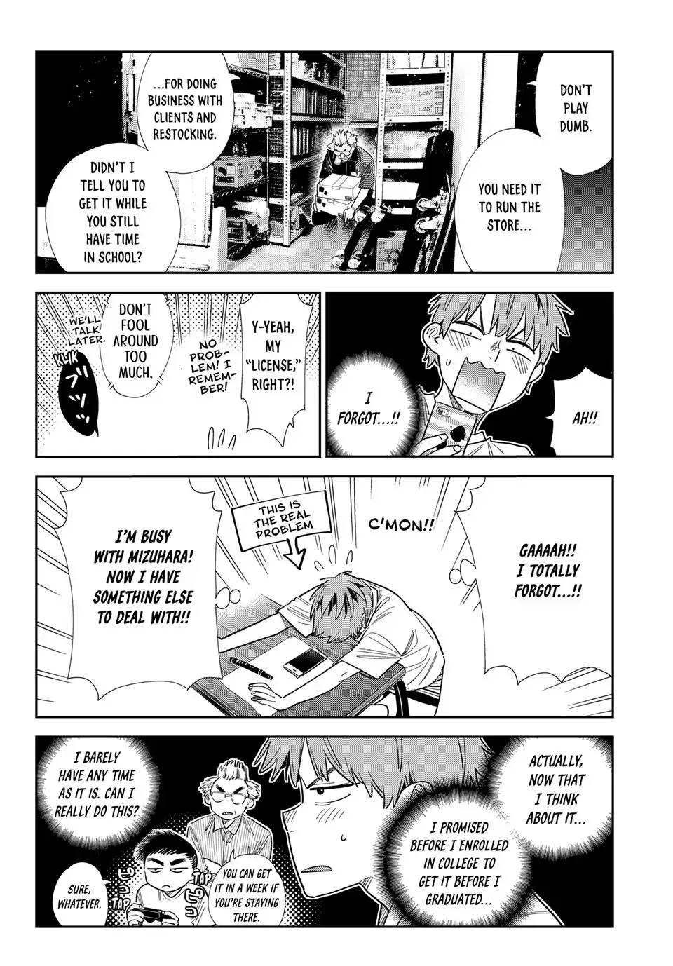 Kanojo, Okarishimasu Chapter 393 page 16 - 