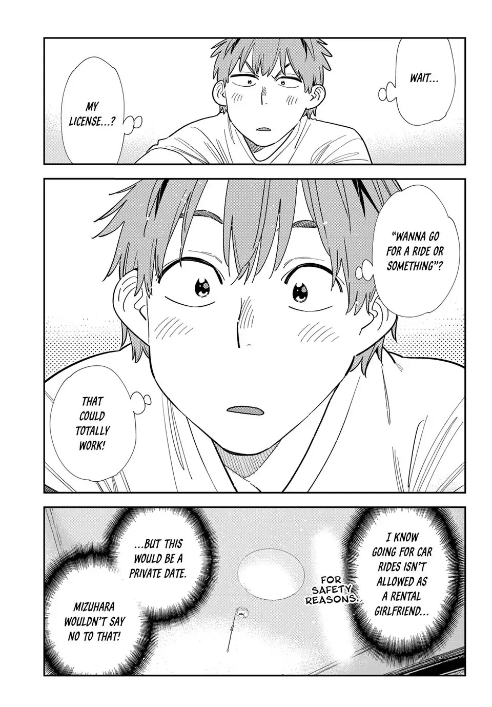 Kanojo, Okarishimasu Chapter 393 page 17 - 