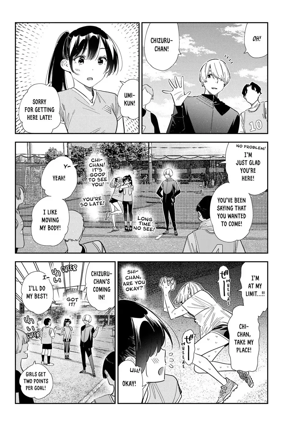 Kanojo, Okarishimasu Chapter 394 page 12 - 
