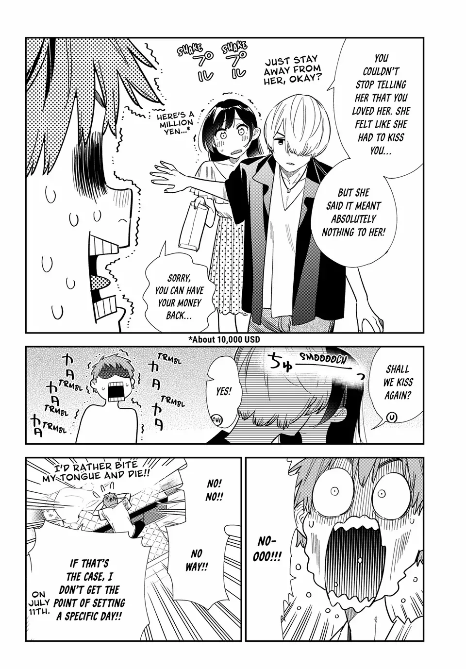 Kanojo, Okarishimasu Chapter 396 page 13 - 
