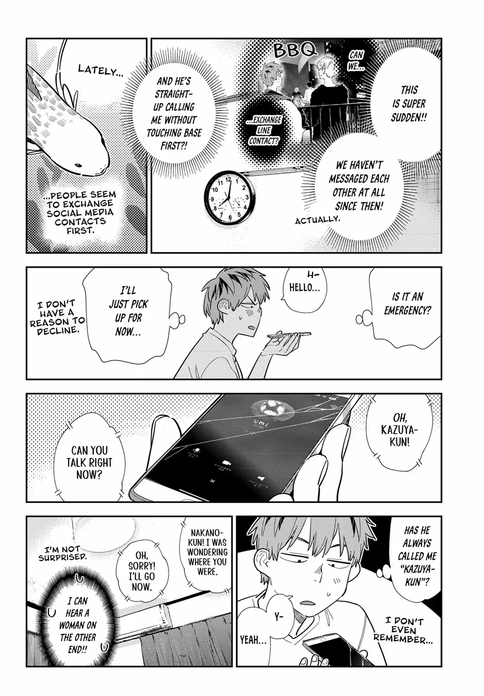 Kanojo, Okarishimasu Chapter 396 page 5 - 