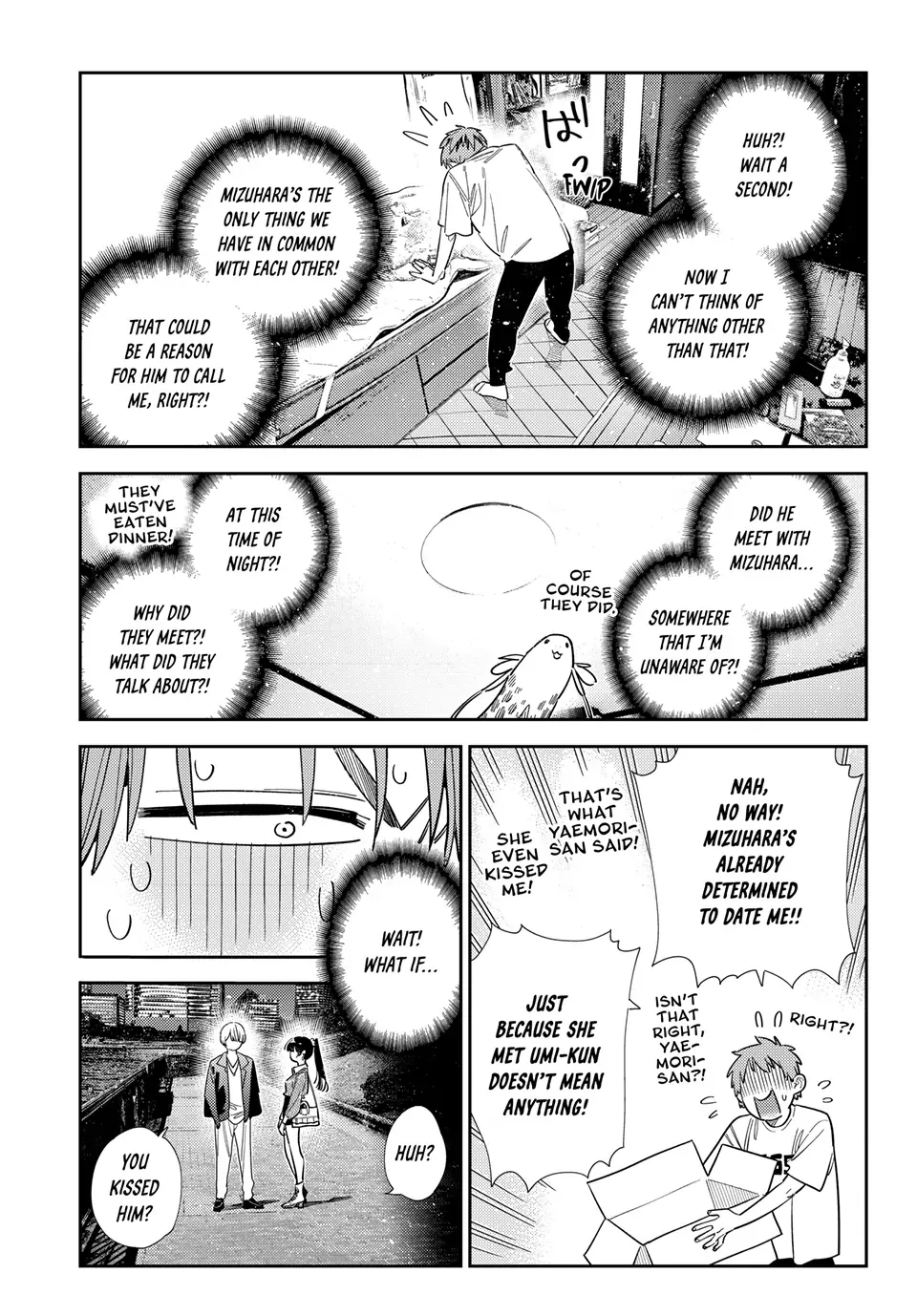 Kanojo, Okarishimasu Chapter 396 page 10 - 