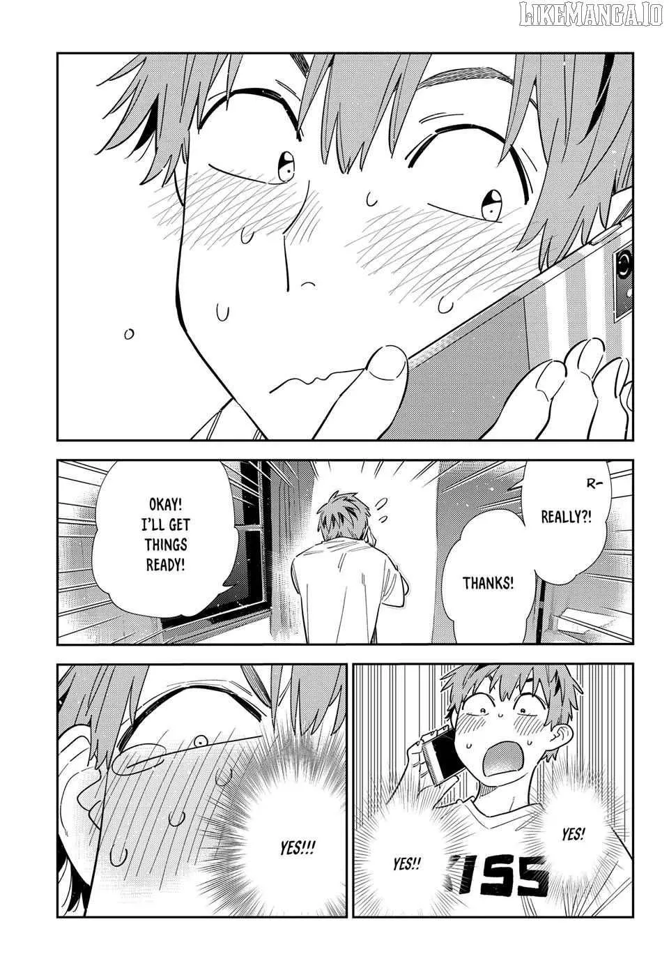 Kanojo, Okarishimasu Chapter 397 page 12 - 