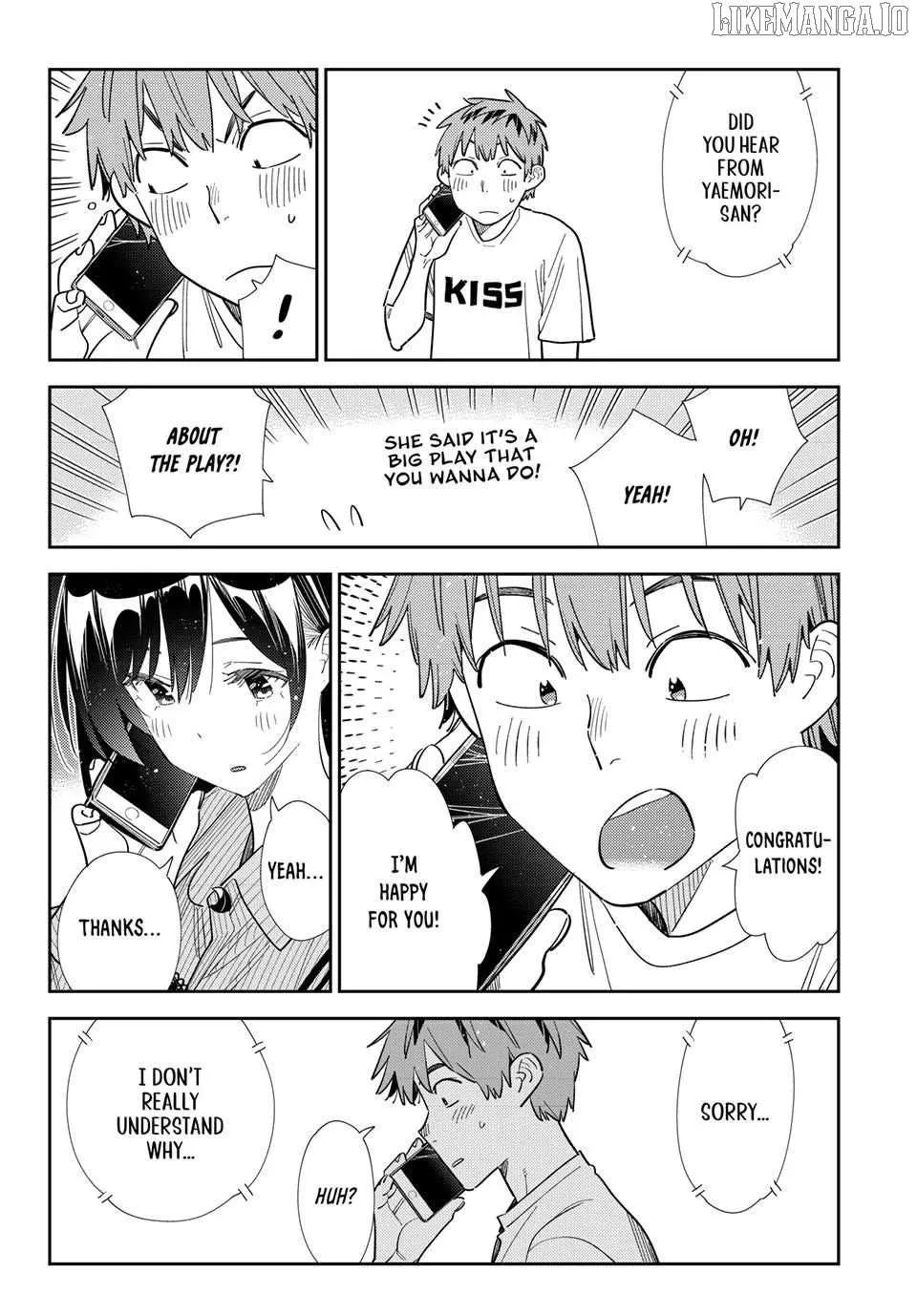 Kanojo, Okarishimasu Chapter 397 page 13 - 