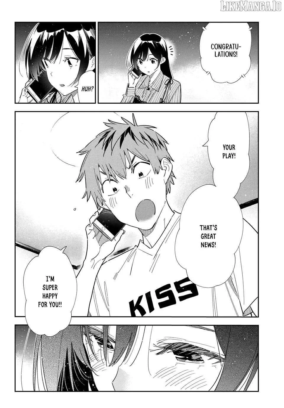 Kanojo, Okarishimasu Chapter 397 page 15 - 
