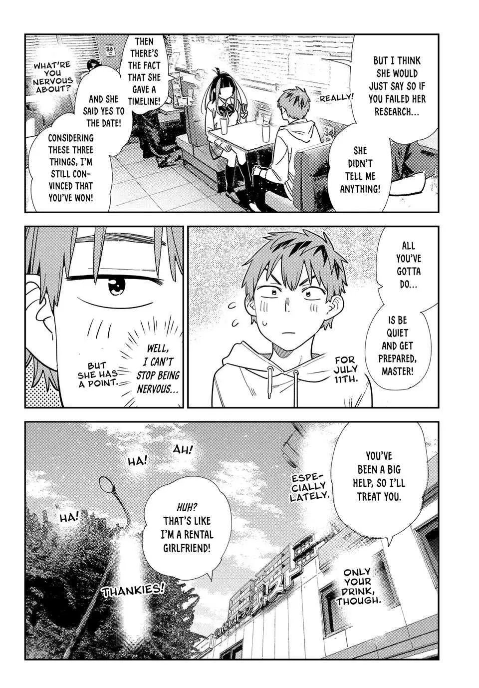 Kanojo, Okarishimasu Chapter 398 page 11 - 