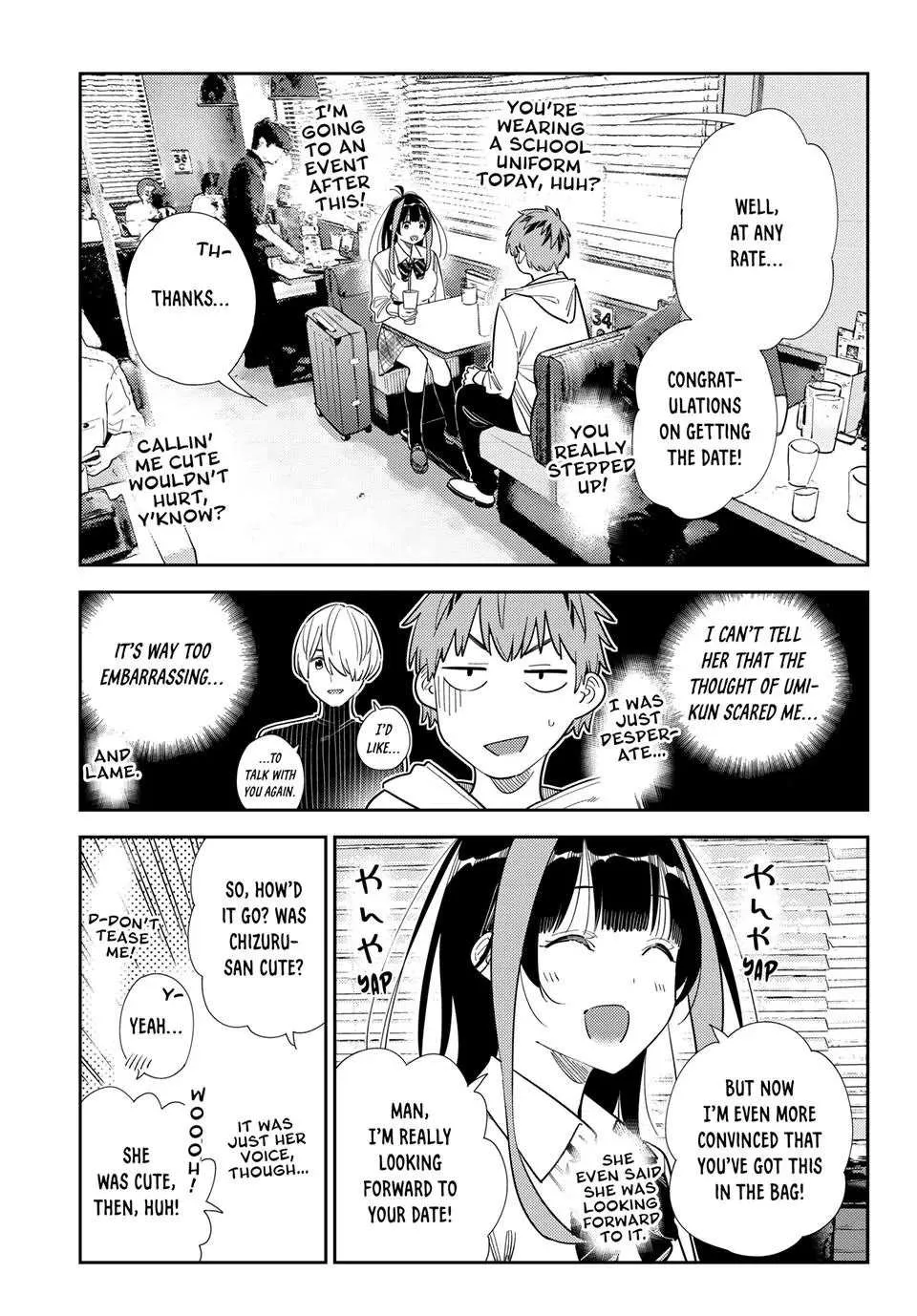 Kanojo, Okarishimasu Chapter 398 page 4 - 