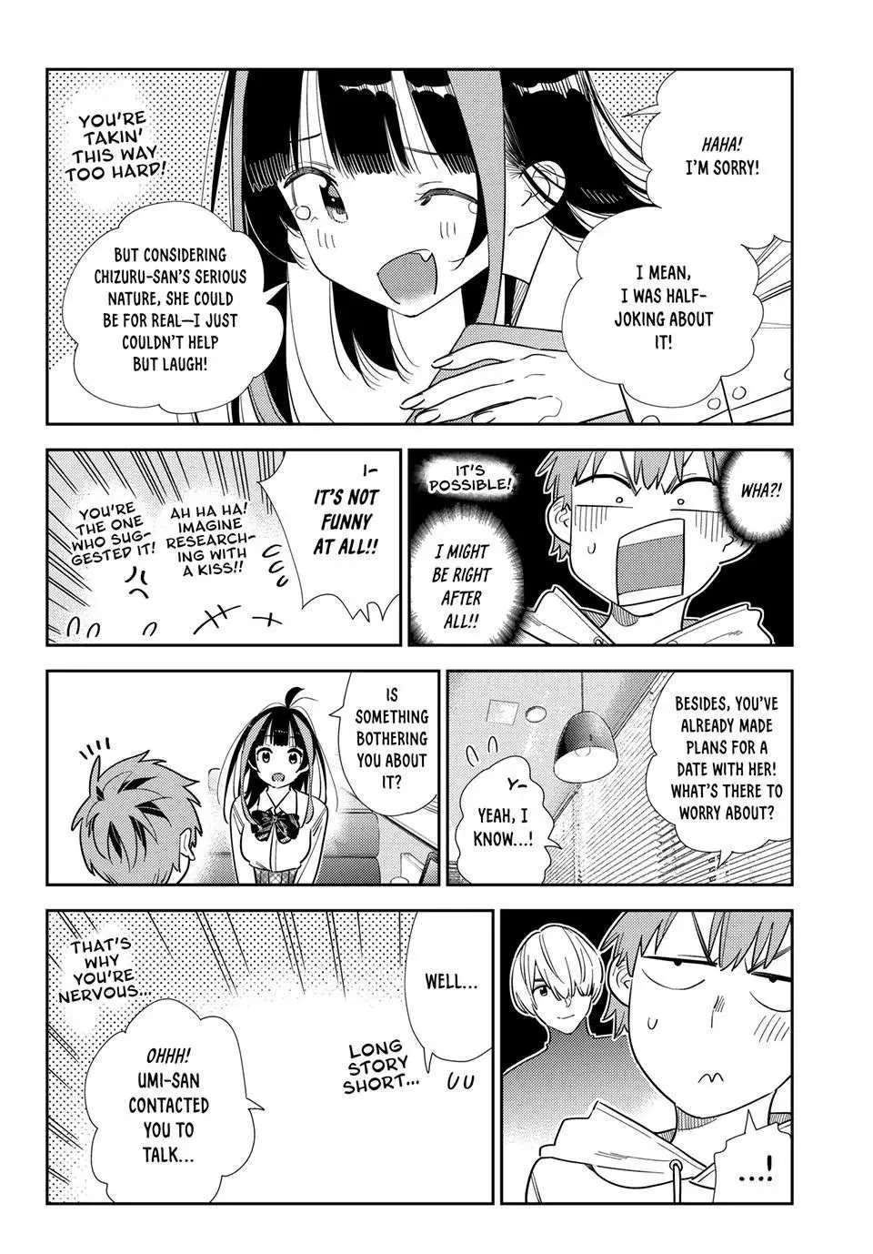 Kanojo, Okarishimasu Chapter 398 page 7 - 