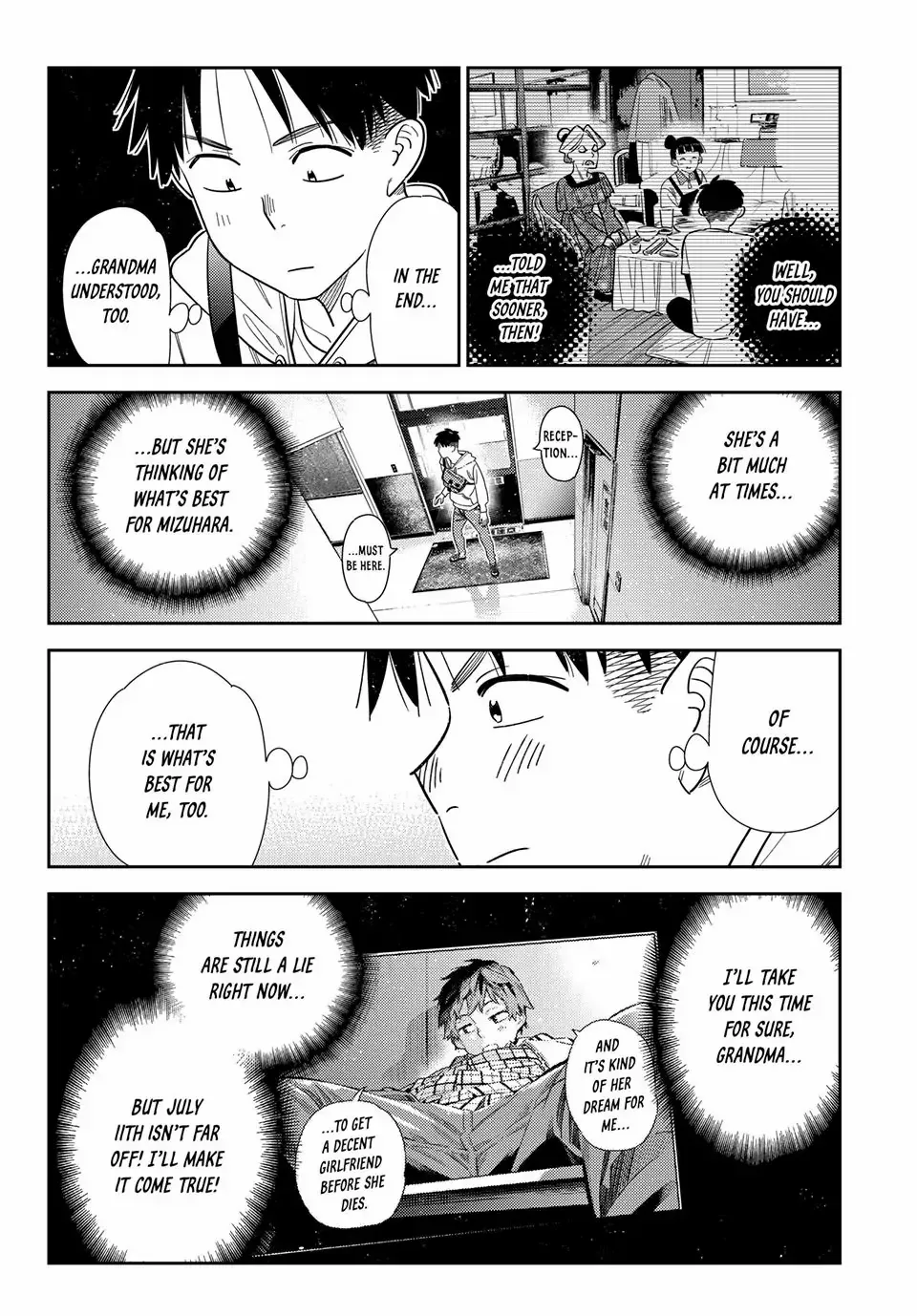 Kanojo, Okarishimasu Chapter 399 page 23 - 