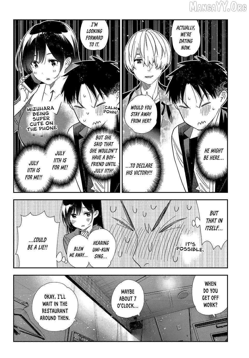 Kanojo, Okarishimasu Chapter 408 page 14 - 