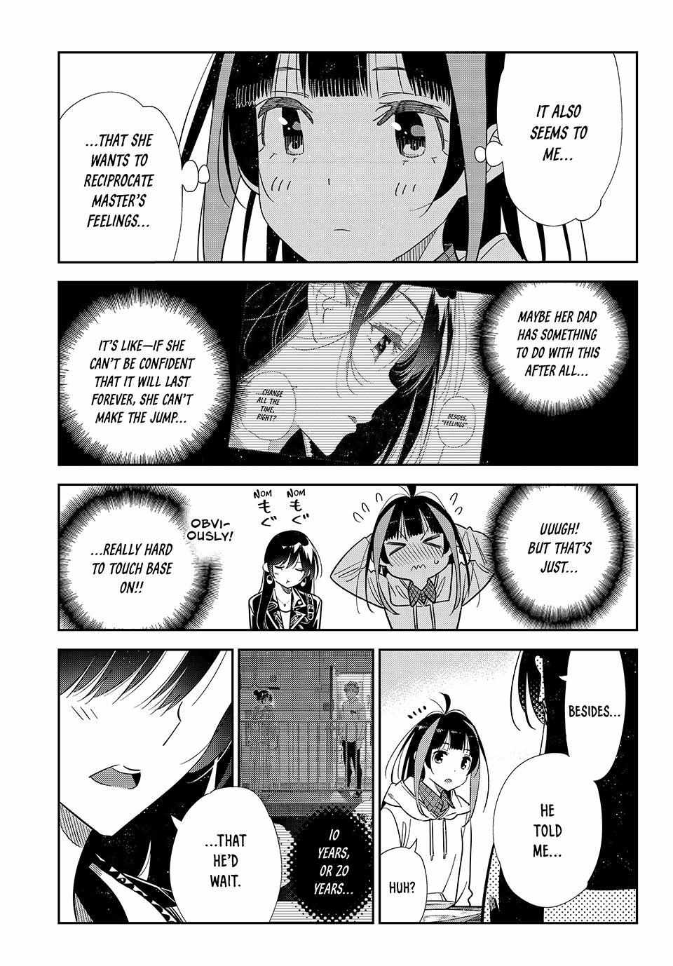 Kanojo, Okarishimasu Chapter 414 page 14 - 