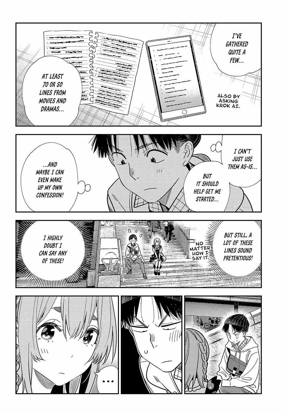 Kanojo, Okarishimasu Chapter 420 page 12 - 