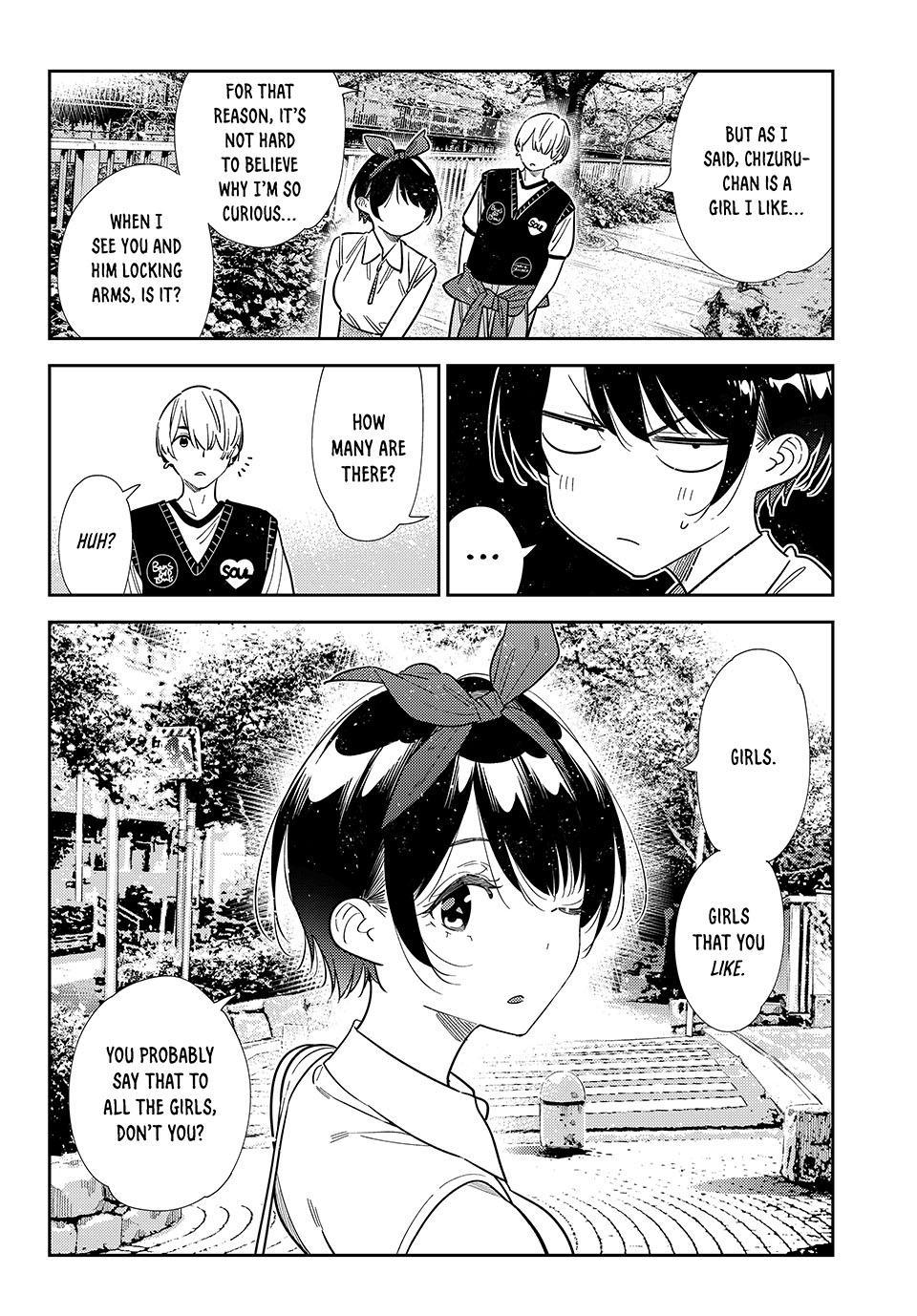 Kanojo, Okarishimasu Chapter 428 page 10 - 