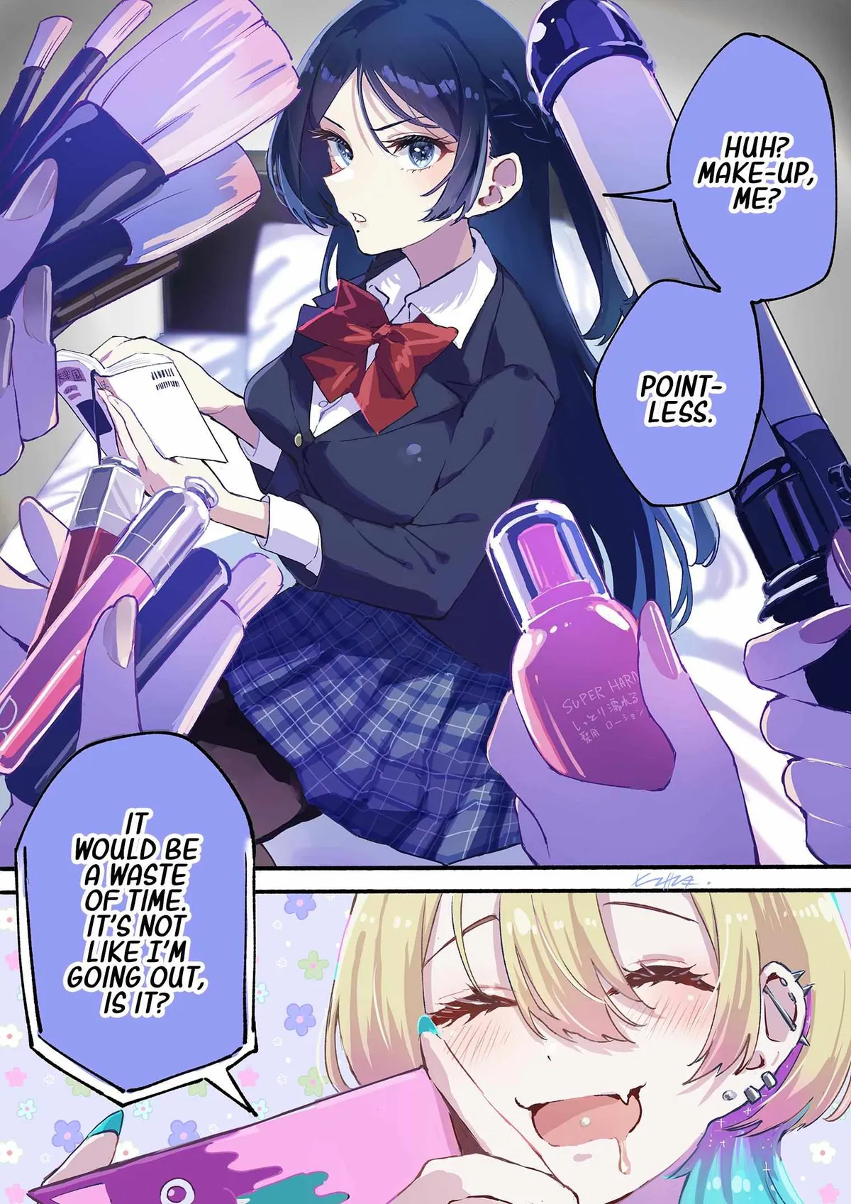 Kanpeki na Iinchou-chan to Gouhou Gyaru-chan no Manga Chapter 1.5 page 2 - 