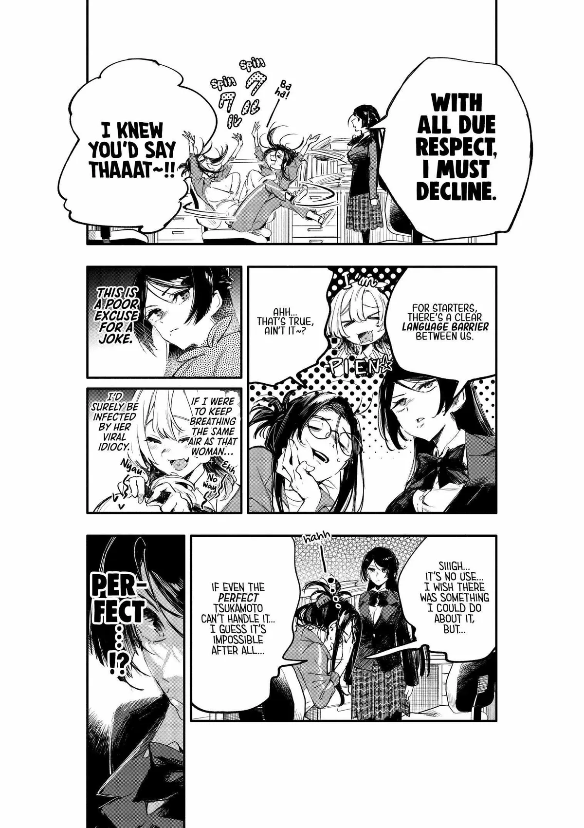 Kanpeki na Iinchou-chan to Gouhou Gyaru-chan no Manga Chapter 1 page 13 - 