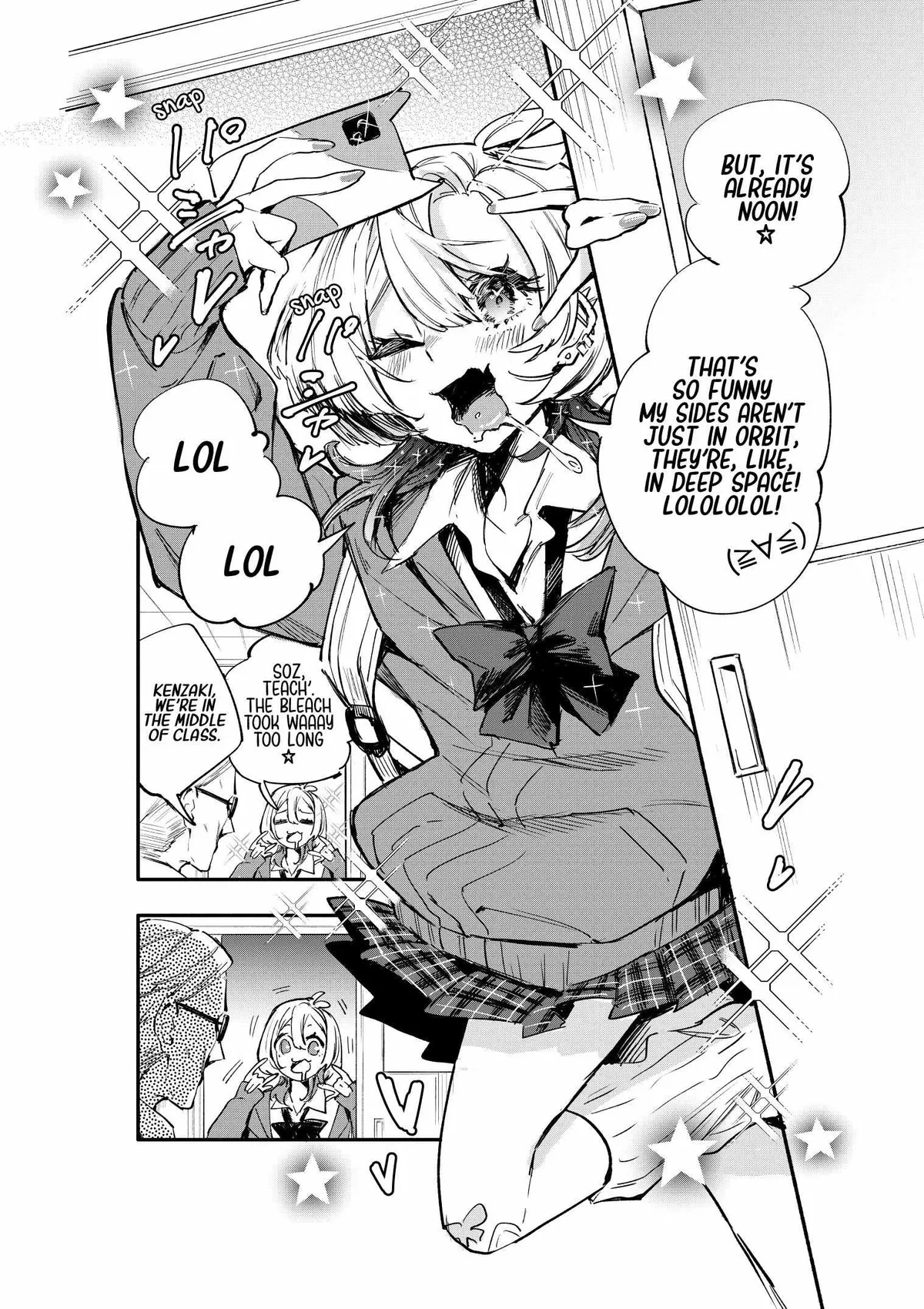 Kanpeki na Iinchou-chan to Gouhou Gyaru-chan no Manga Chapter 1 page 3 - 
