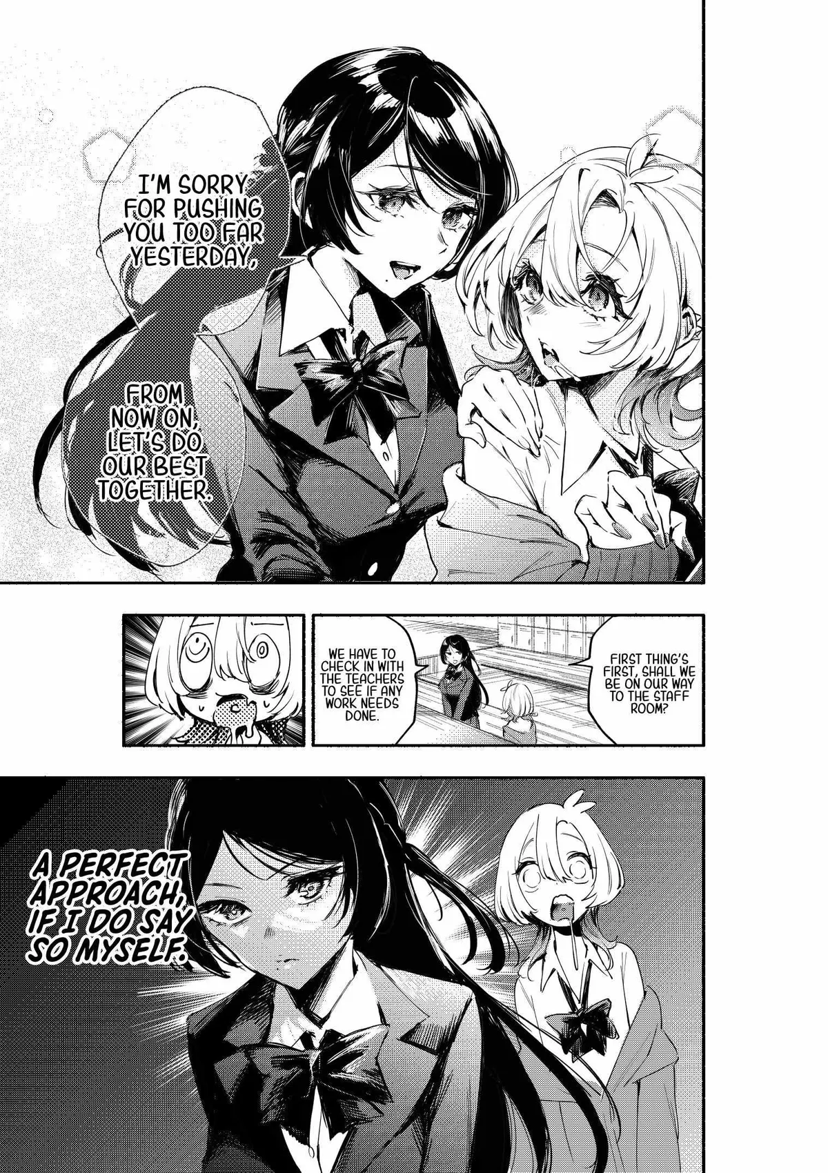 Kanpeki na Iinchou-chan to Gouhou Gyaru-chan no Manga Chapter 2 page 13 - 
