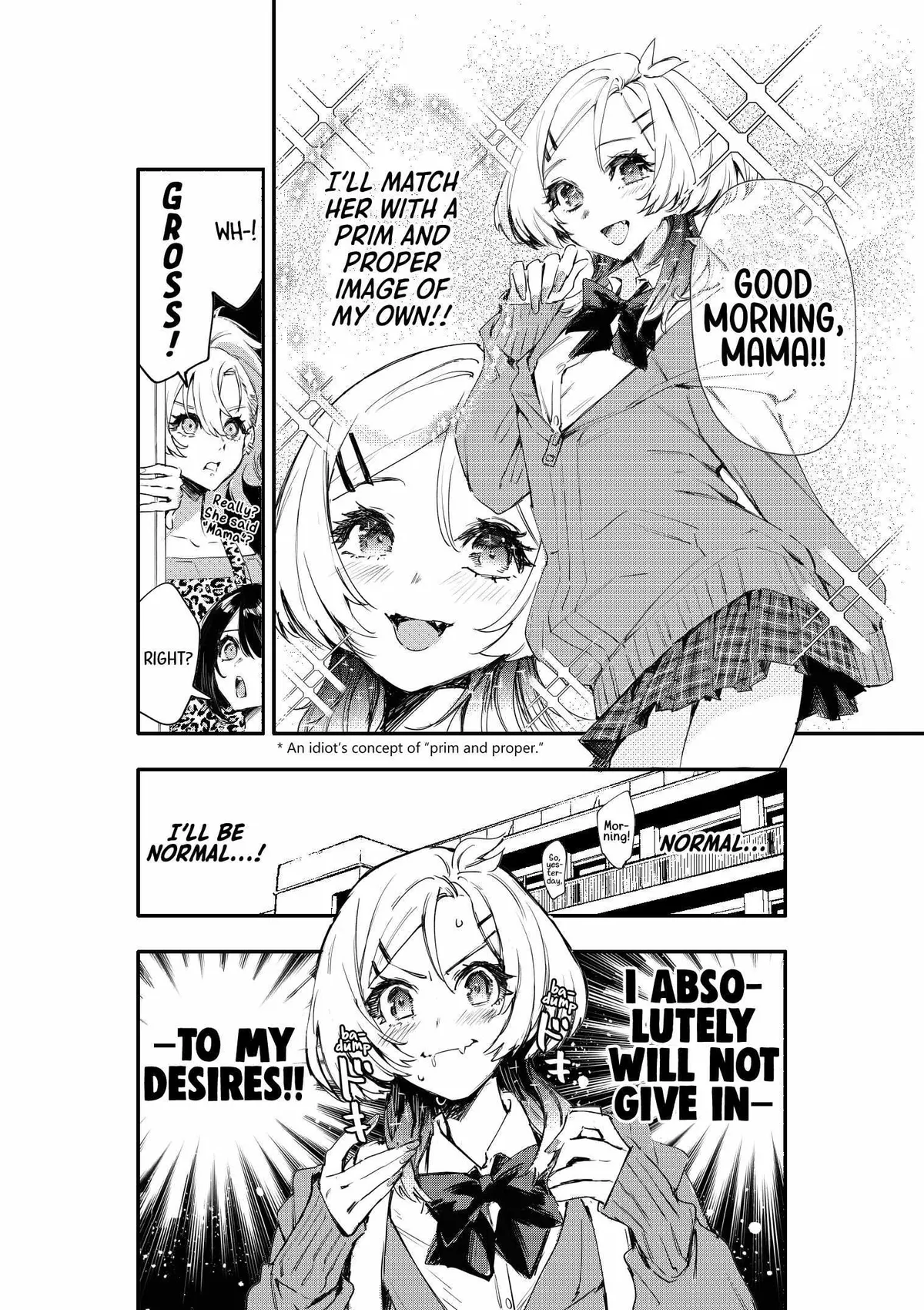Kanpeki na Iinchou-chan to Gouhou Gyaru-chan no Manga Chapter 2 page 8 - 