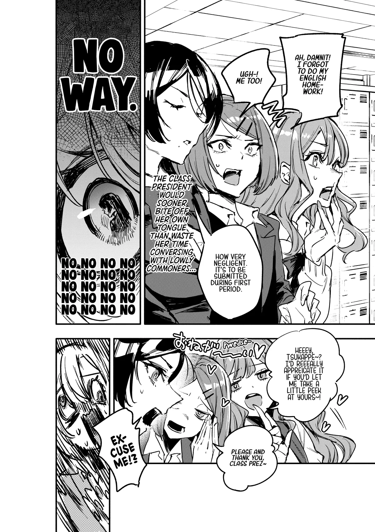 Kanpeki na Iinchou-chan to Gouhou Gyaru-chan no Manga Chapter 5 page 12 - 