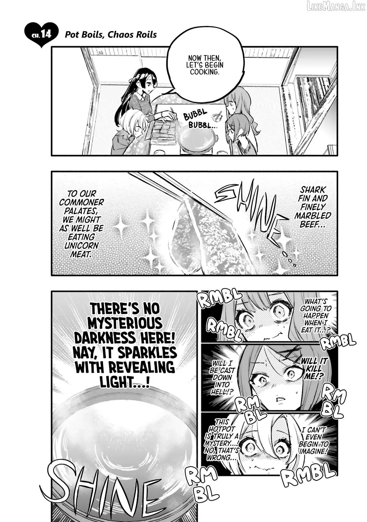 Kanpeki Na Iinchou-Chan To Gouhou Gyaru-Chan No Chapter 14 page 2 - 