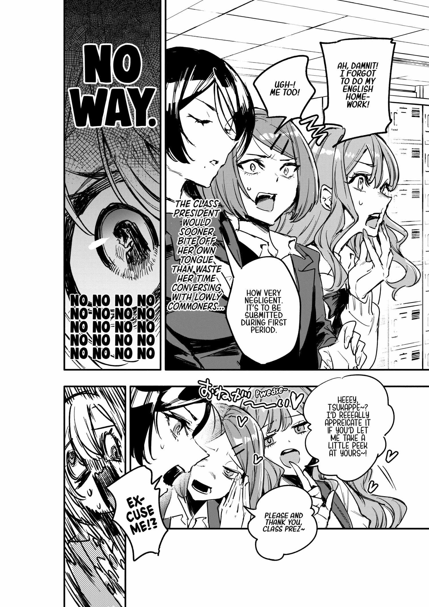 Kanpeki Na Iinchou-Chan To Gouhou Gyaru-Chan No Chapter 5 page 13 - 