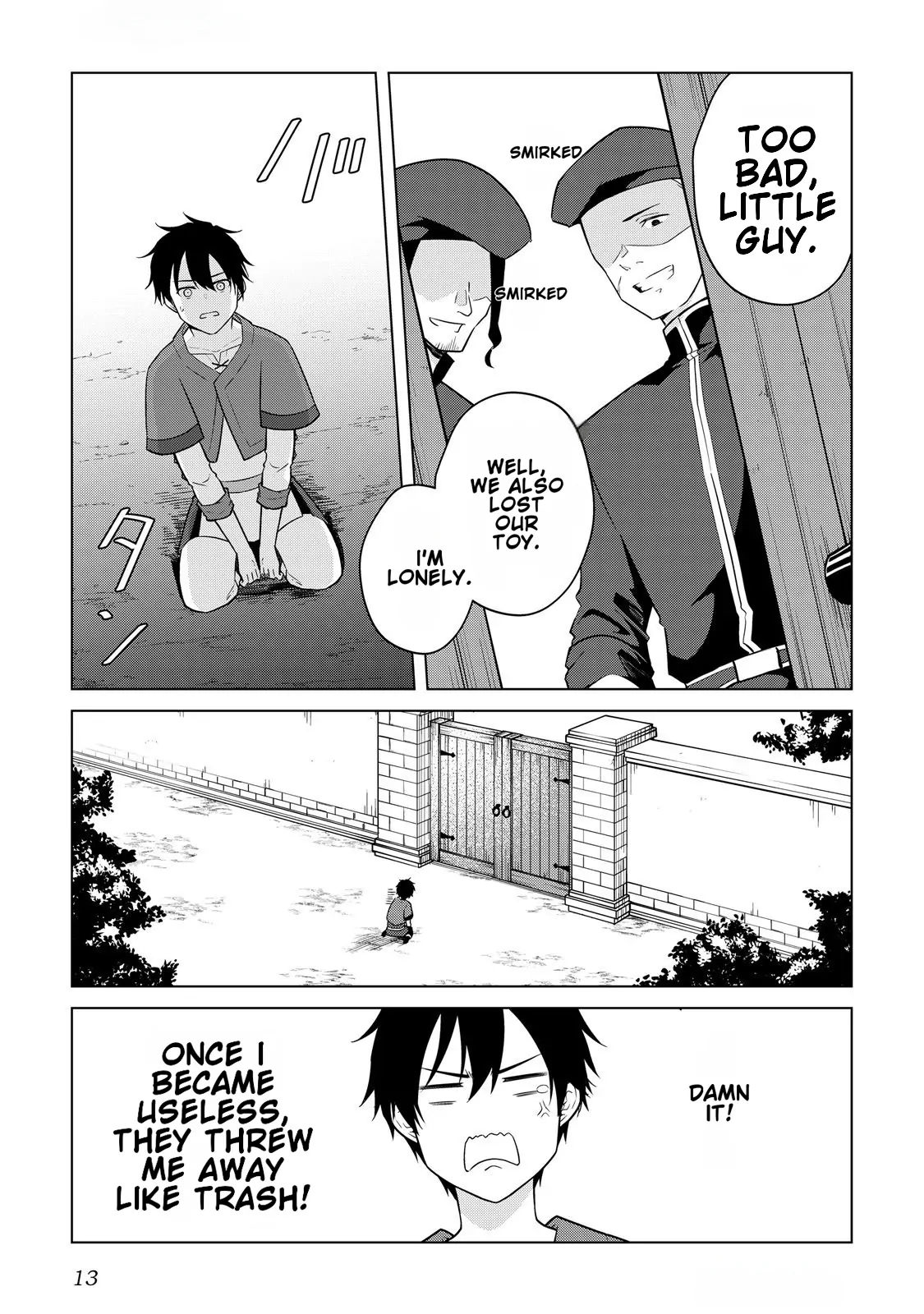 Kantō Kizoku na Ore no Kuzu Gifuto ga Tsuyosugiru! Chapter 1 page 13 - 