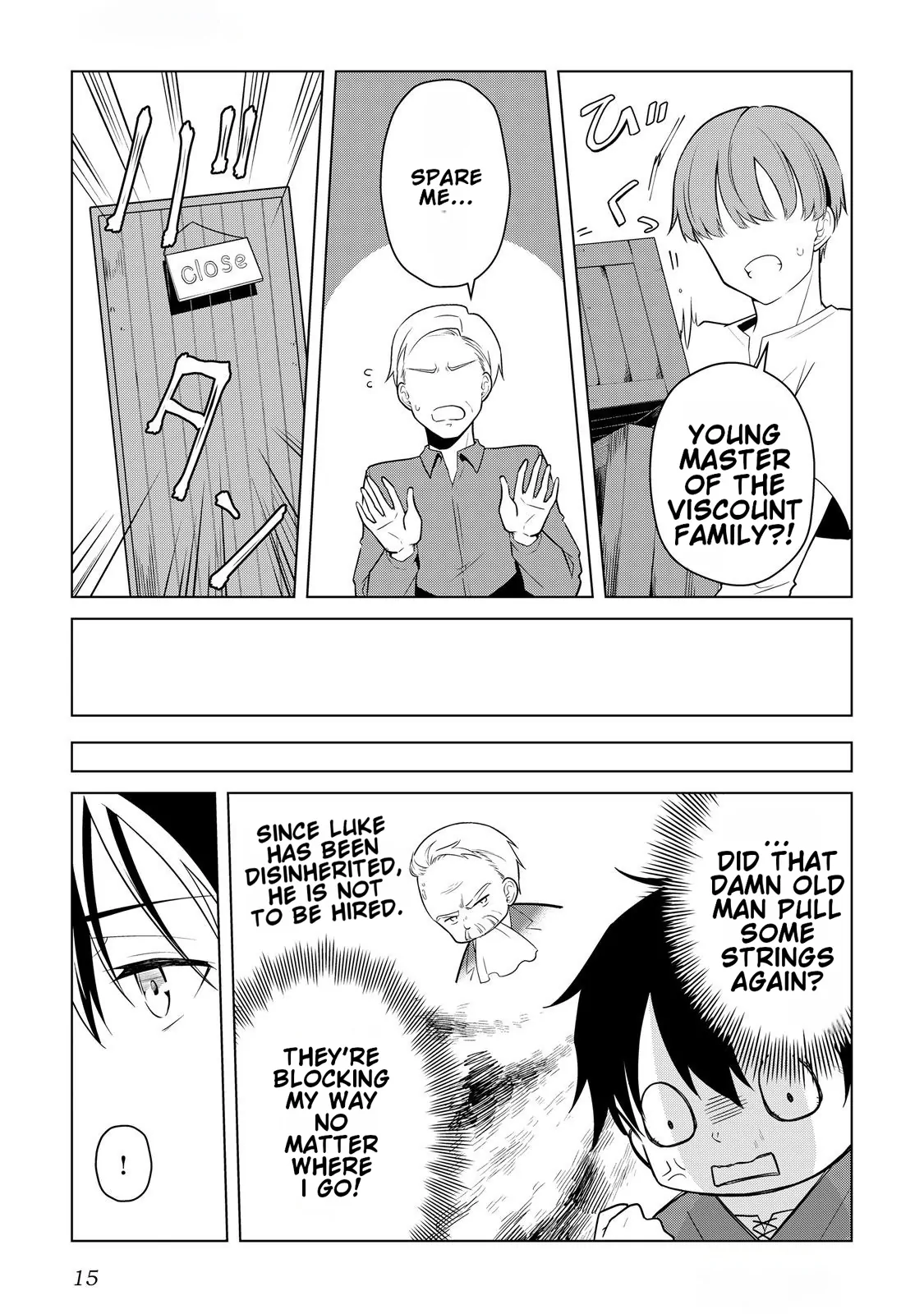 Kantō Kizoku na Ore no Kuzu Gifuto ga Tsuyosugiru! Chapter 1 page 15 - 