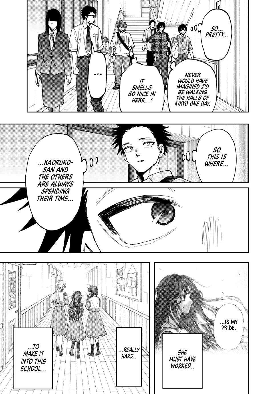 Kaoru Hana Wa Rin To Saku Chapter 169 page 17 - 