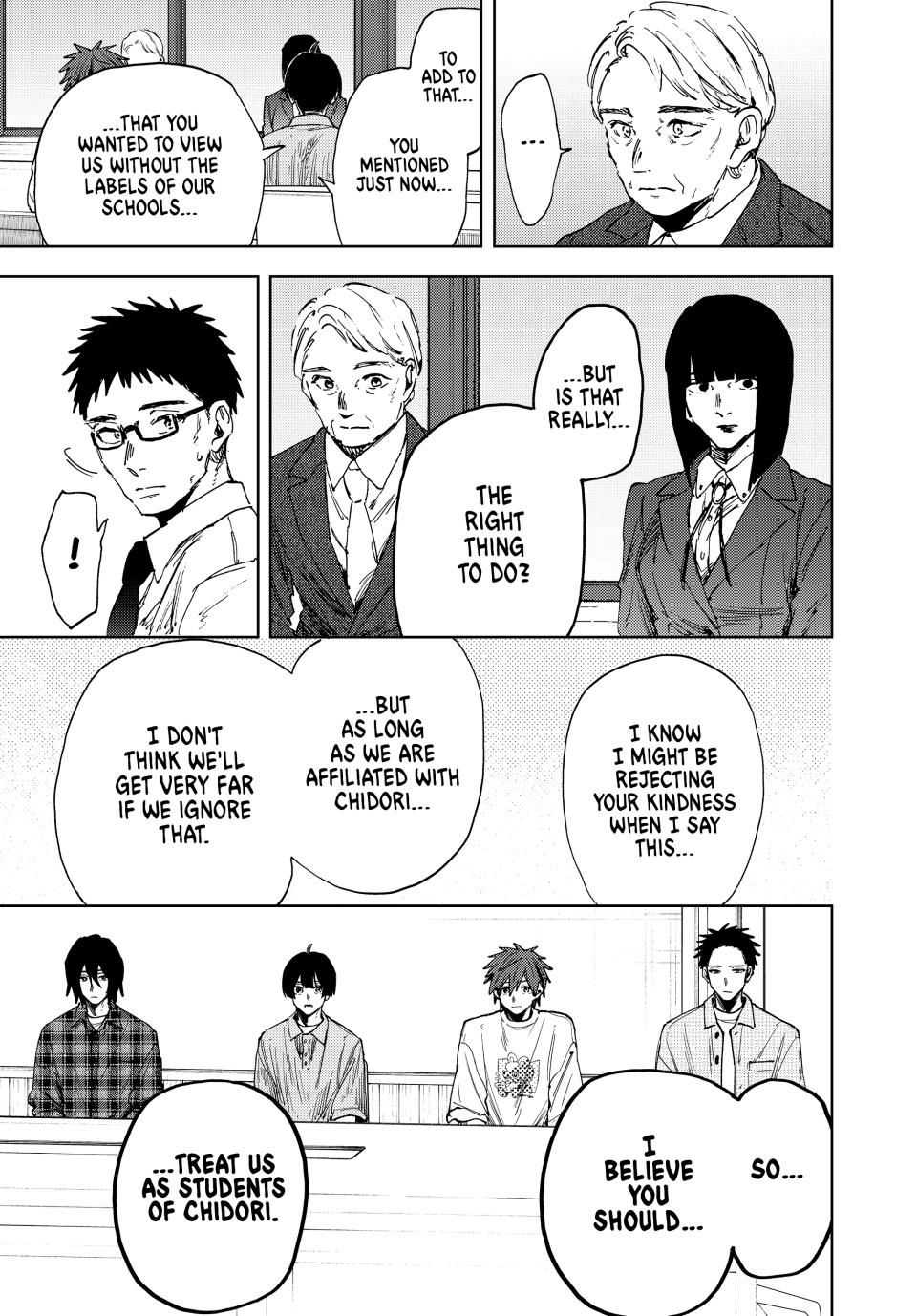 Kaoru Hana Wa Rin To Saku Chapter 170 page 19 - 