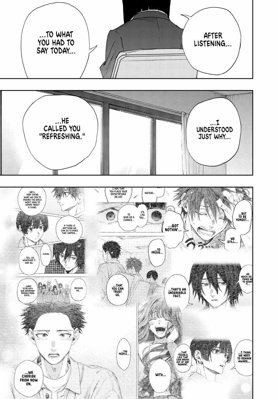 Kaoru Hana Wa Rin To Saku Chapter 174 page 9 - 