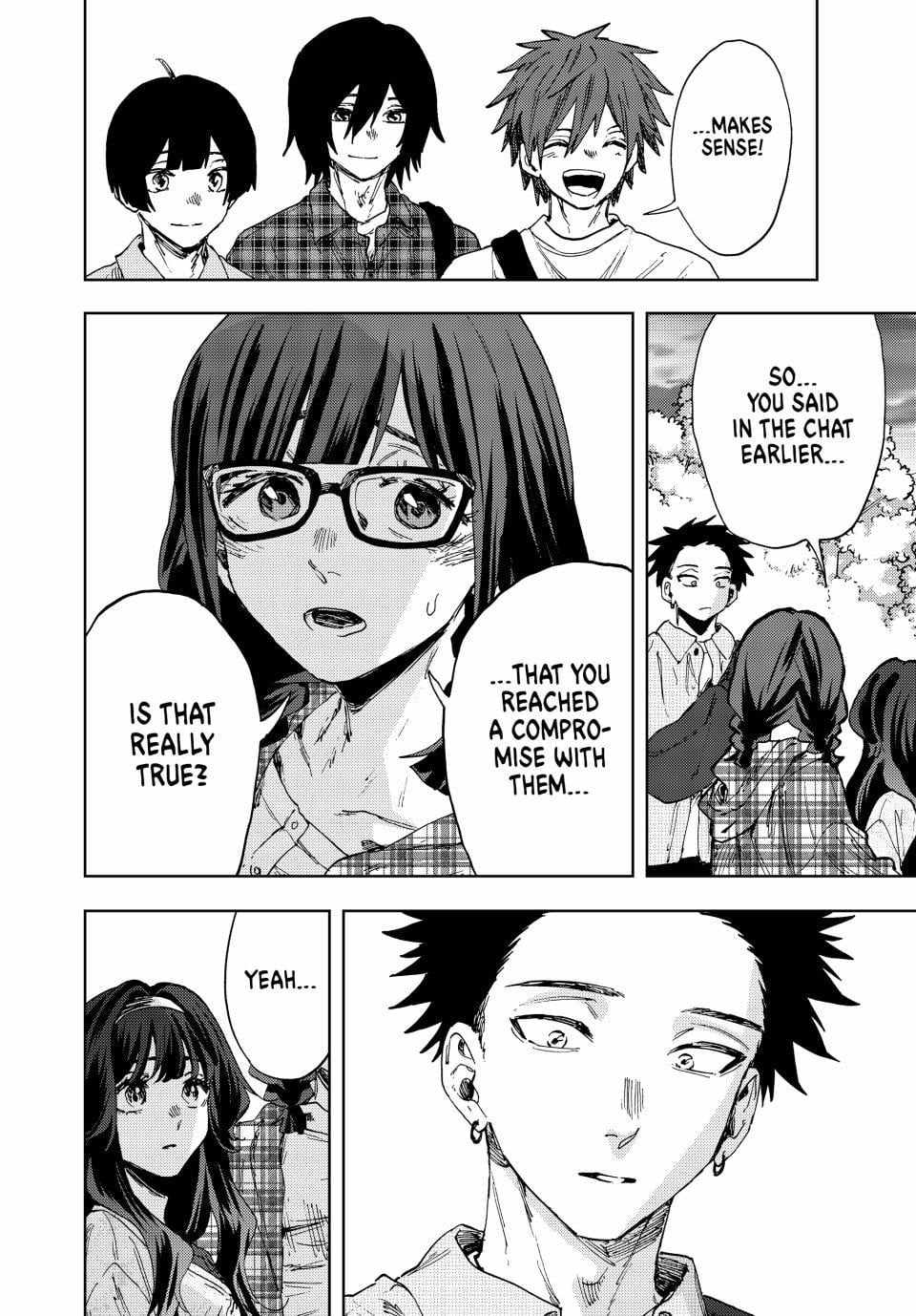 Kaoru Hana Wa Rin To Saku Chapter 176 page 6 - 