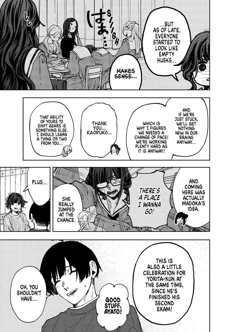 Kaoru Hana Wa Rin To Saku Chapter 188 page 15 - 